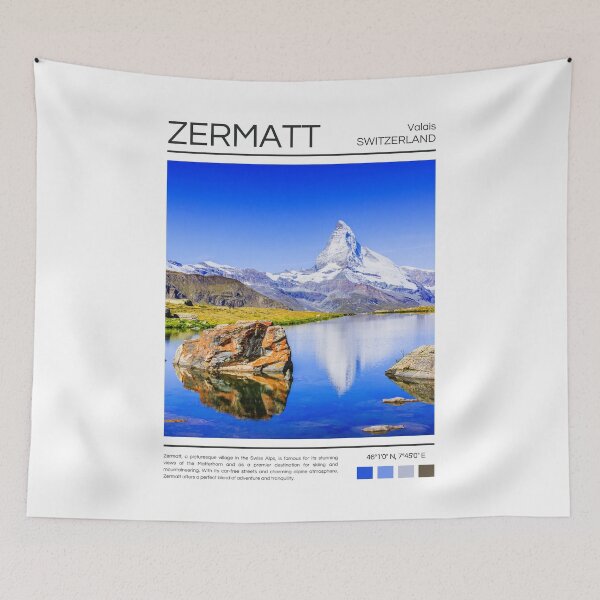 Item preview, Zermatt - Switzerland - Photography designed and sold by StudioRedKoala.