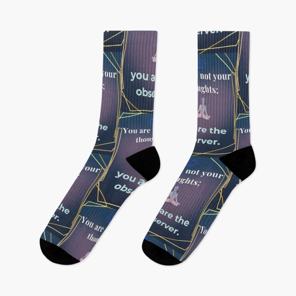 Item preview, You are not your thoughts; you are the observer. designed and sold by Art With Impact – Statement Art & Apparel for Deep Thinkers.