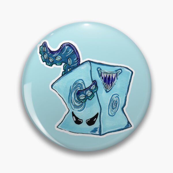 Item preview, Gelatinous Cube Monstere Blue designed and sold by LetZoeSpoilYou.