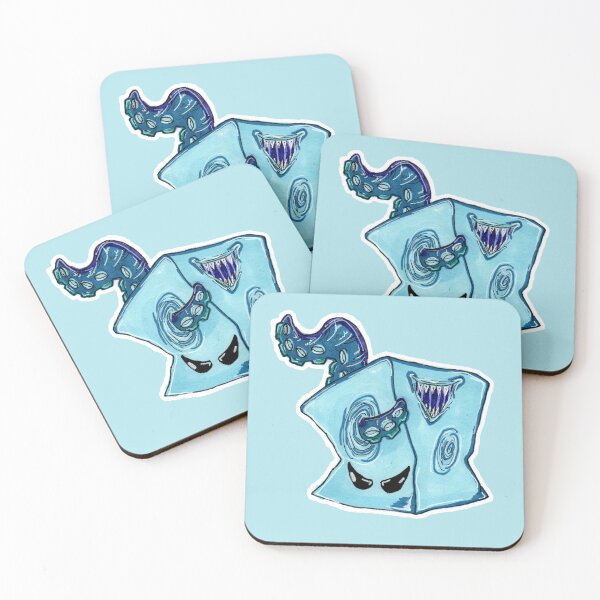 Item preview, Gelatinous Cube Monstere Blue designed and sold by LetZoeSpoilYou.