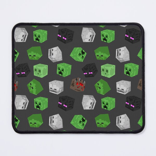 Item preview, Minecraft Creeper Zombie Skeleton Pattern Texture designed and sold by Kubala Designs.