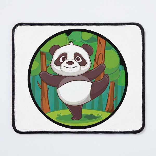 Item preview, Panda Yoga designed and sold by Angry Swan Designs.