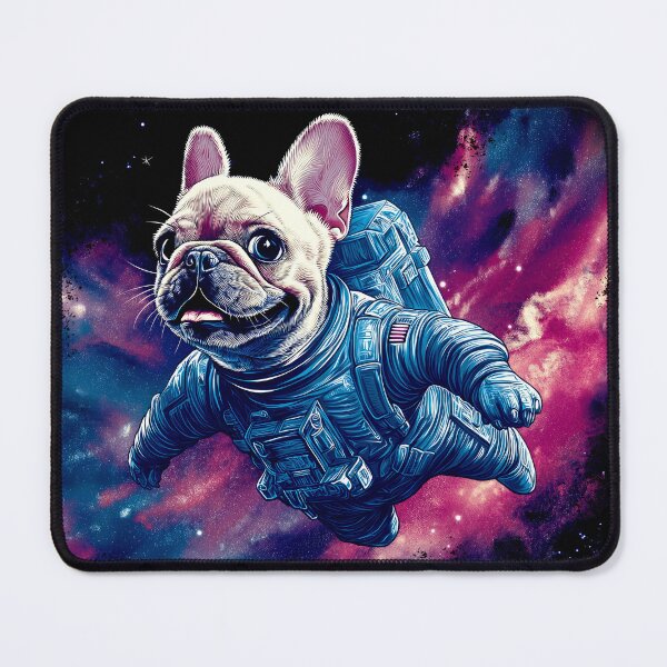 Item preview, French Bulldog Floating Through the Cosmos designed and sold by Vinson-MFG.