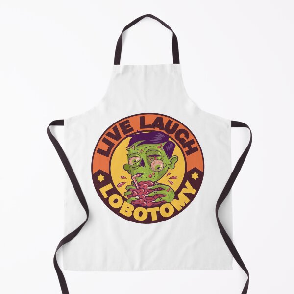Item preview, Colorful, Funny Live Laugh Lobotomy Skull designed and sold by Soy-el-Soil.