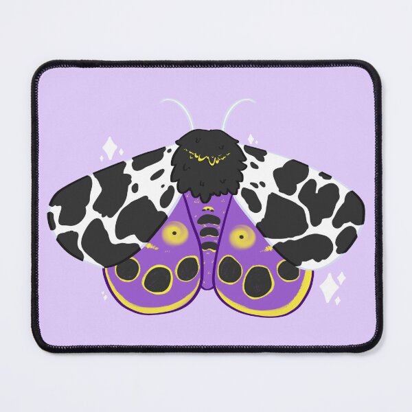 Item preview, Non binary pride garden tiger moth designed and sold by squishyenby.
