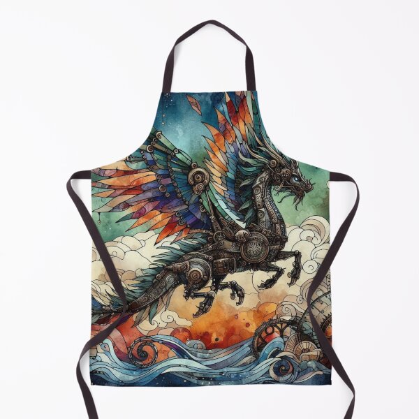 Item preview, Steampunk Stained Glass Dragon designed and sold by Pixelalchemy31.
