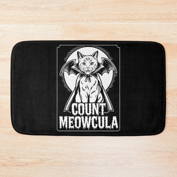 Item preview, Count Meowcula: The Vampire Cat designed and sold by sekrecja.