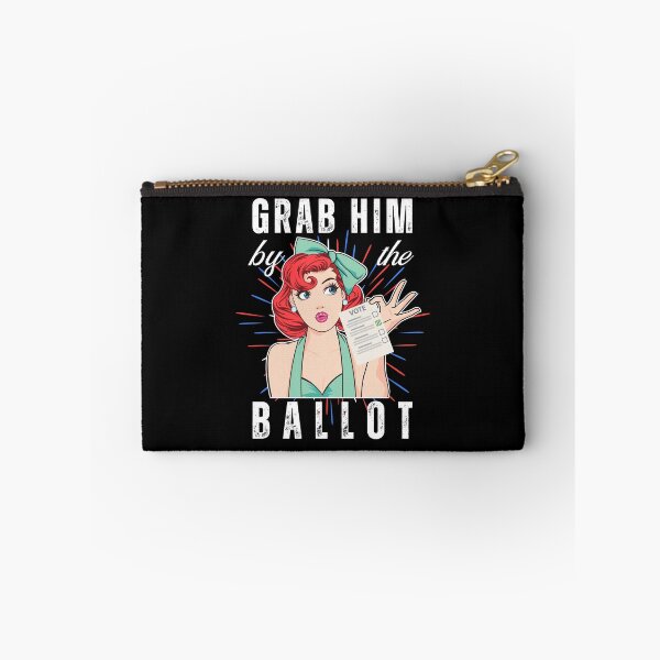 Item preview, Grab him by the ballot Funny Kamala vote designed and sold by Lady-Frost.