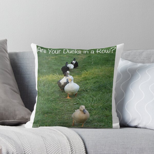 Item preview, Are Your Ducks in a Row? designed and sold by DuckDuckDog.