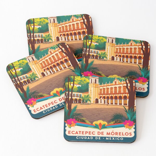 Item preview, Ecatepec de Morelos Ciudad de Mexico Vintage Travel Tourism  designed and sold by TravelersGems.