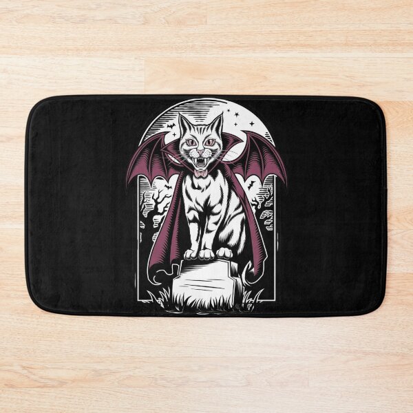 Item preview, Spooky Count Meowcula: Vampire Cat Delight designed and sold by sekrecja.