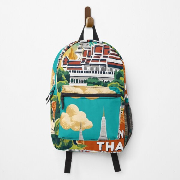 Item preview, Bangkok Thailand Vintage Travel Tourism  designed and sold by TravelersGems.