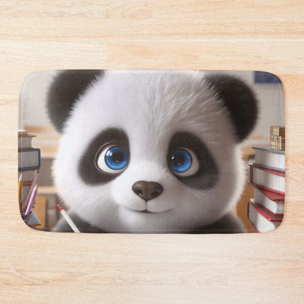 Item preview, School Panda 1 designed and sold by PANDALOVEART.