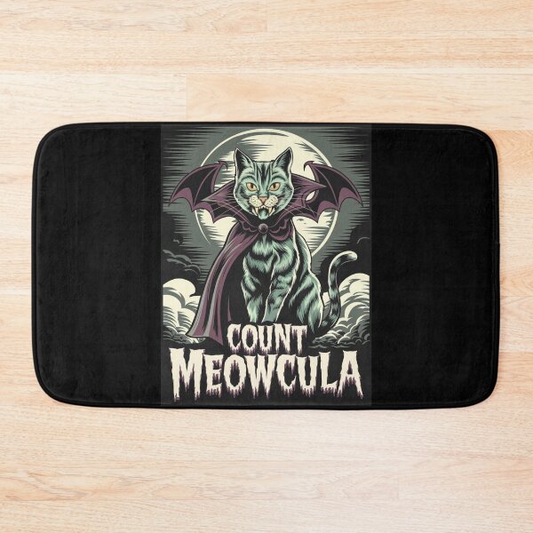 Item preview, Count Meowcula: The Ultimate Vampire Cat designed and sold by sekrecja.