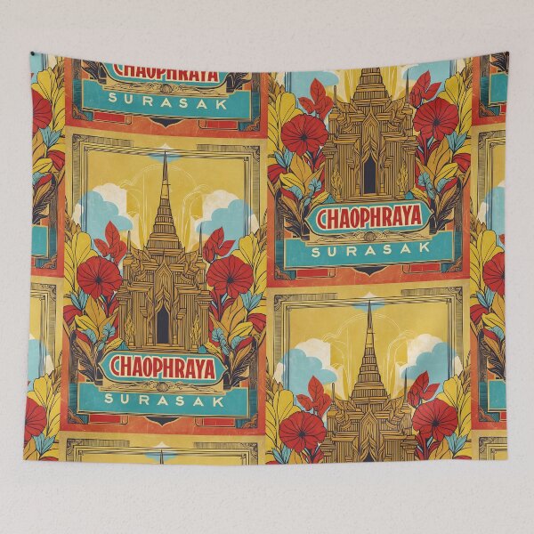 Item preview, Chaophraya Surasak Thailand Vintage Travel Tourism  designed and sold by TravelersGems.