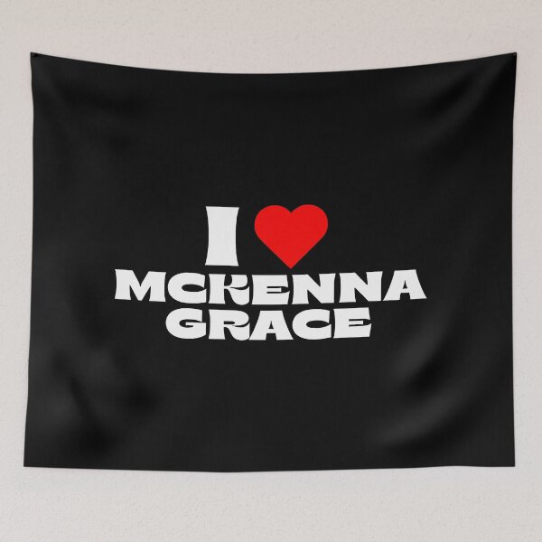 Item preview, I Love Mckenna Grace - White Fonts designed and sold by Itsheartshop.