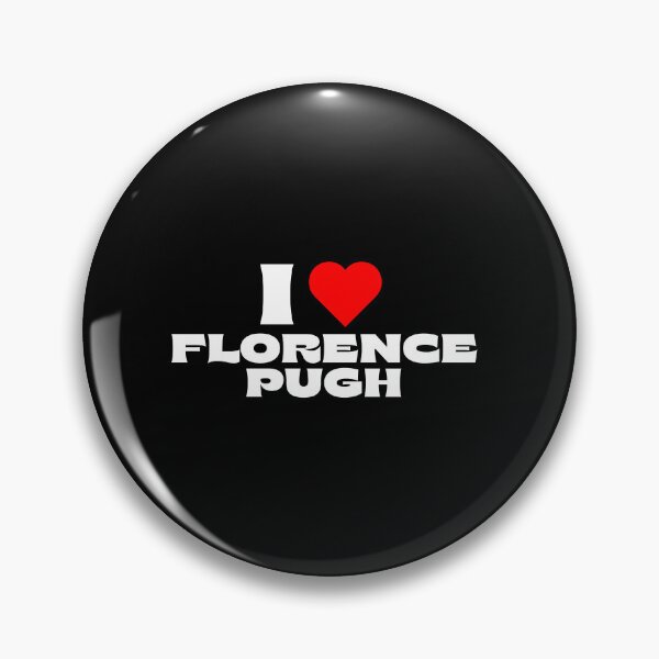 Item preview, I Love Florence Pugh - White Fonts designed and sold by Itsheartshop.
