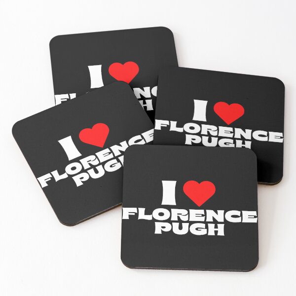 Item preview, I Love Florence Pugh - White Fonts designed and sold by Itsheartshop.