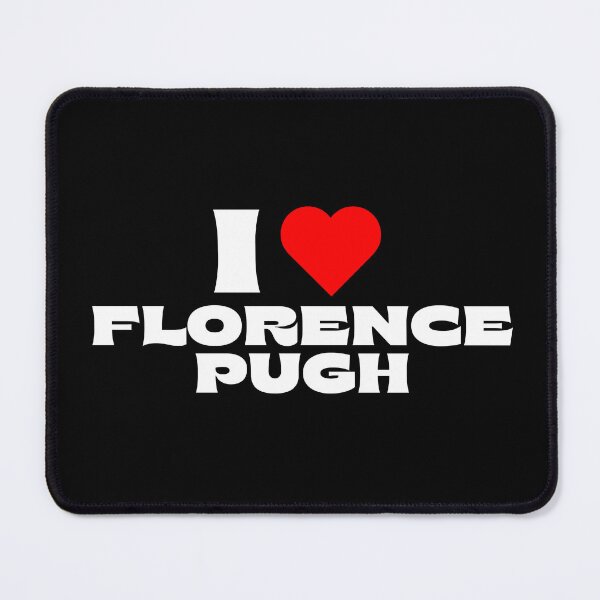 Item preview, I Love Florence Pugh - White Fonts designed and sold by Itsheartshop.