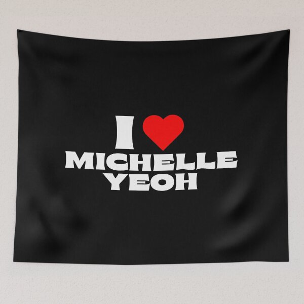 Item preview, I Love Michelle Yeoh - White Fonts designed and sold by Itsheartshop.