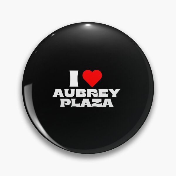 Item preview, I Love Aubrey Plaza - White Fonts designed and sold by Itsheartshop.