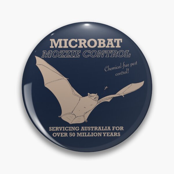 Item preview, Microbat mozzie control - borderless designed and sold by KarlyFMixedArts.