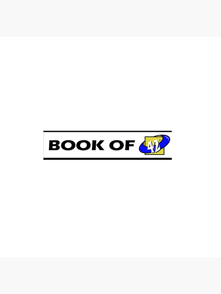 Thumbnail 4 of 4, Pillow, 42 Stories Anthology Book of 42² title blue and yellow and white designed and sold by bamwrites.