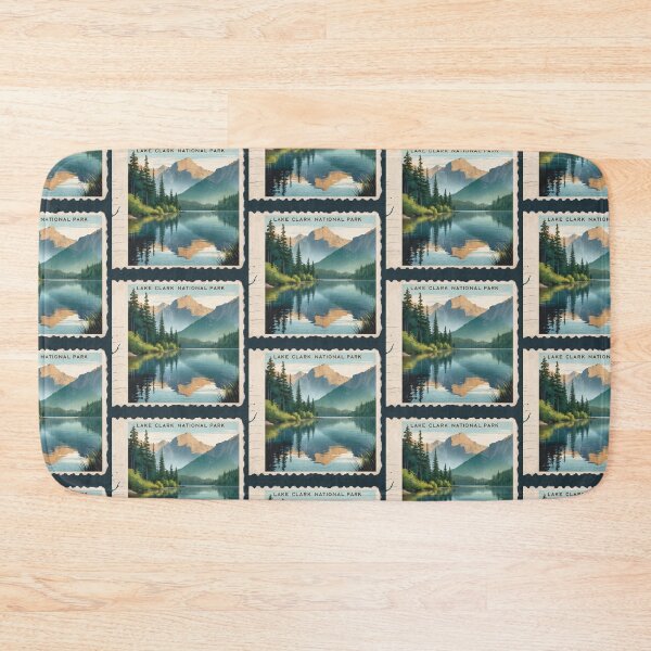 Item preview, Lake Clark National Park Postcard Vintage Retro Travel designed and sold by TravelPostcardGems.