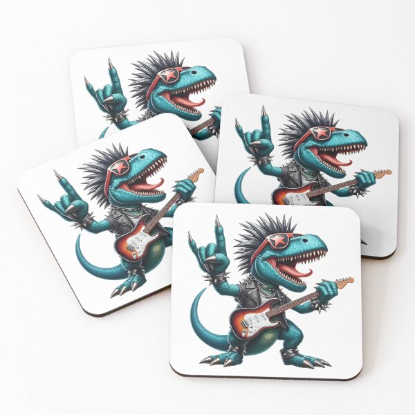 Item preview, Dino Rock and Roll designed and sold by BlurBlurDesign.
