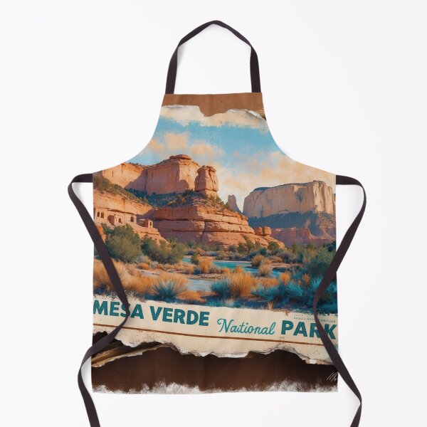 Item preview, Mesa Verde National Park Postcard Vintage Retro Travel designed and sold by TravelPostcardGems.