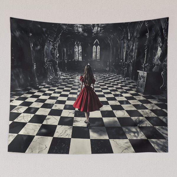 Item preview, The Last Dance in the Abandoned Hall designed and sold by oanaunciuleanu.
