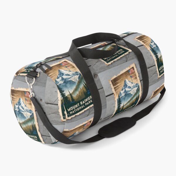 Item preview, Mount Rainier National Park Postcard Vintage Retro Travel designed and sold by TravelPostcardGems.