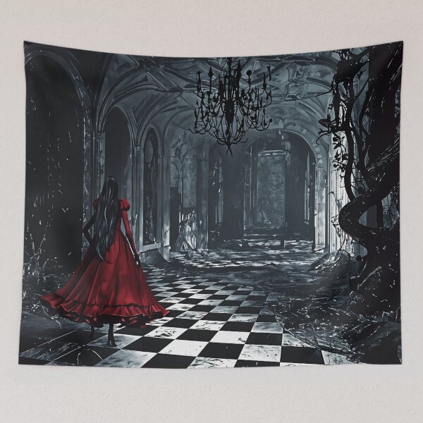 Item preview, The Last Dance in the Abandoned Hall designed and sold by oanaunciuleanu.