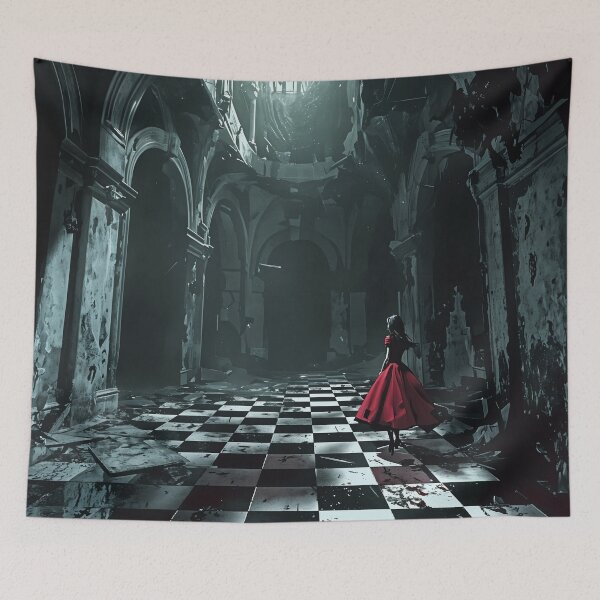 Item preview, The Last Dance in the Abandoned Hall designed and sold by oanaunciuleanu.