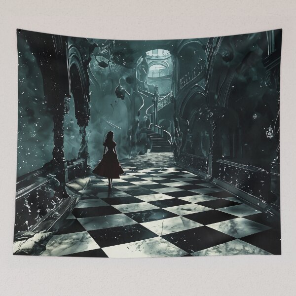 Item preview, The Last Dance in the Abandoned Hall designed and sold by oanaunciuleanu.