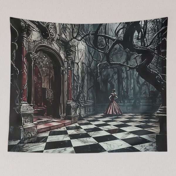 Item preview, The Last Dance in the Abandoned Hall designed and sold by oanaunciuleanu.