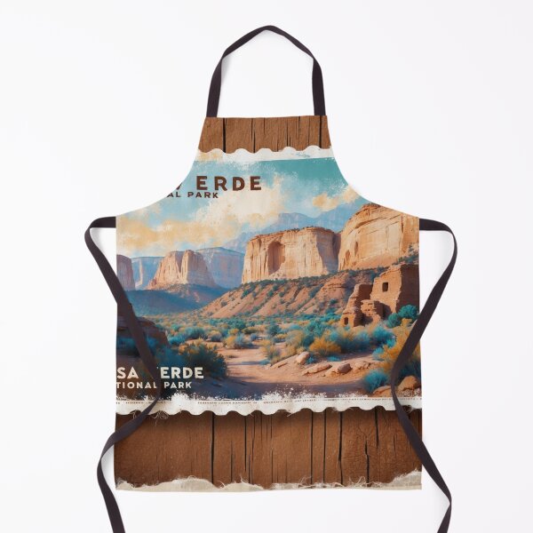 Item preview, Mesa Verde National Park Postcard Vintage Retro Travel designed and sold by TravelPostcardGems.