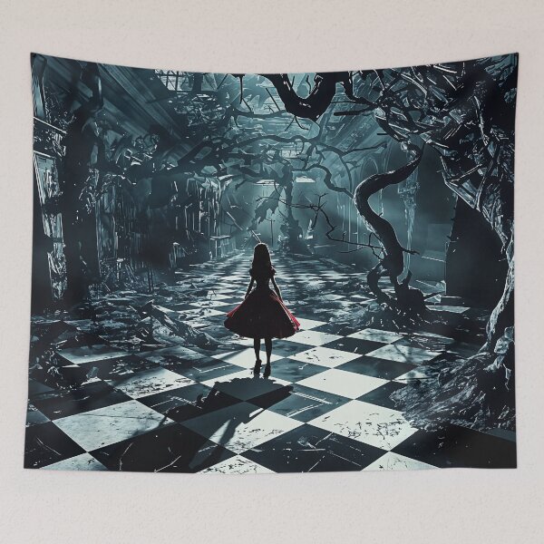 Item preview, The Last Dance in the Abandoned Hall designed and sold by oanaunciuleanu.