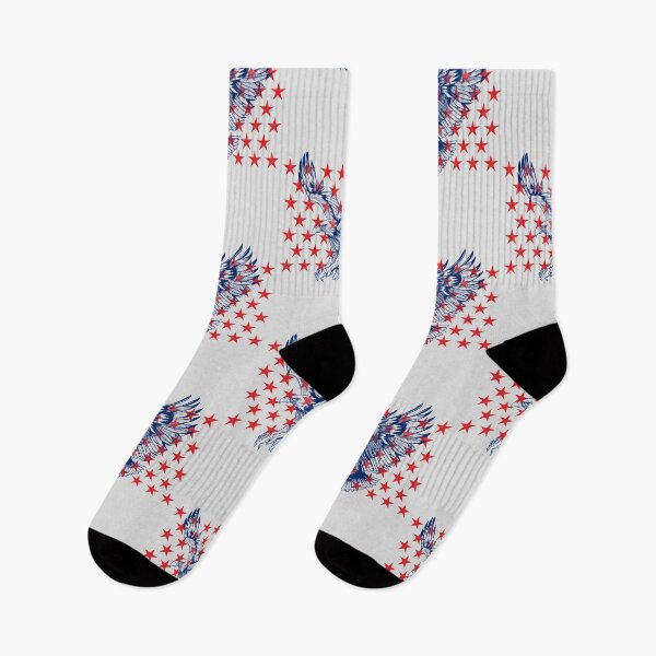 Item preview, Flying eagle and stars patriotic america designed and sold by Lady-Frost.