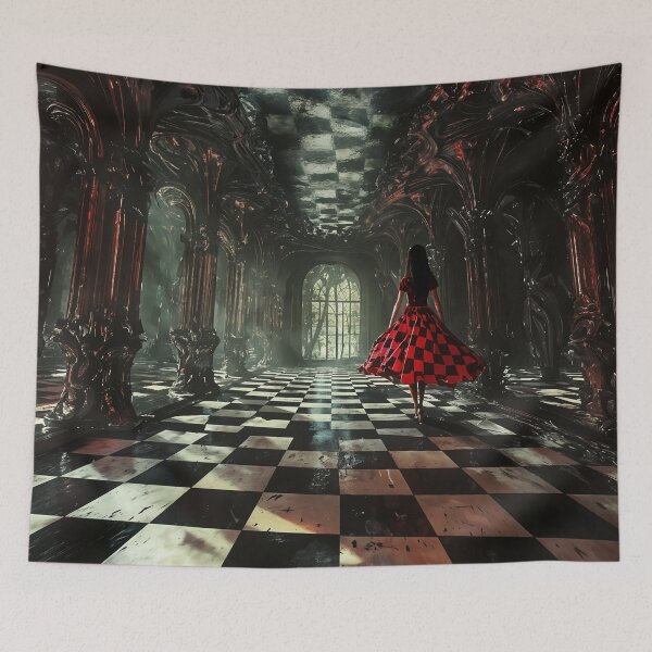 Item preview, The Last Dance in the Abandoned Hall designed and sold by oanaunciuleanu.