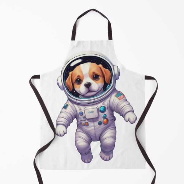 Item preview, Cute cartoon astronaut dog floating in space designed and sold by jean-nicolas.