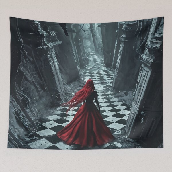 Item preview, The Last Dance in the Abandoned Hall designed and sold by oanaunciuleanu.