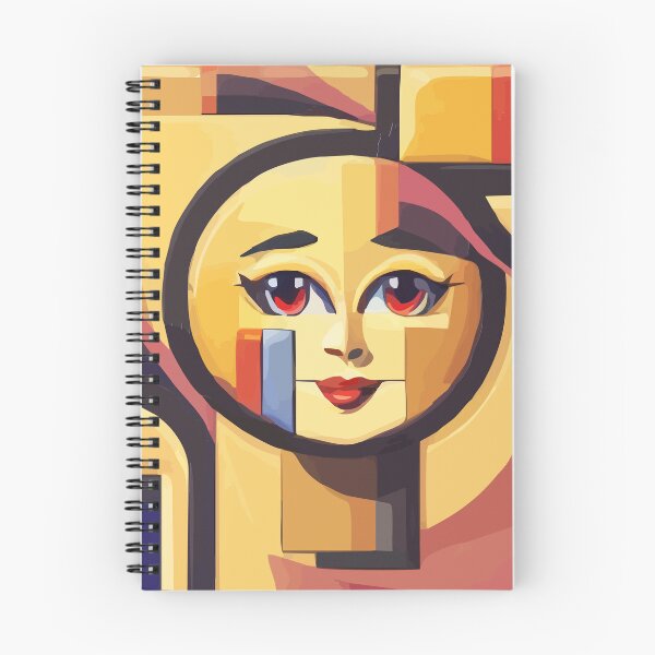 Item preview, cubist emoji designed and sold by Andre Faubert.