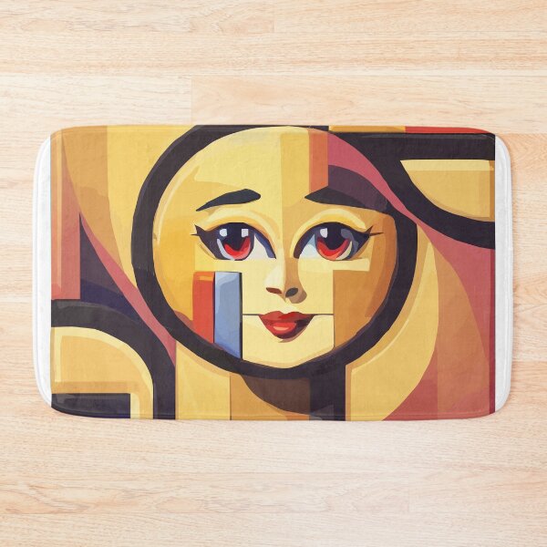 Item preview, cubist emoji designed and sold by Andre Faubert.