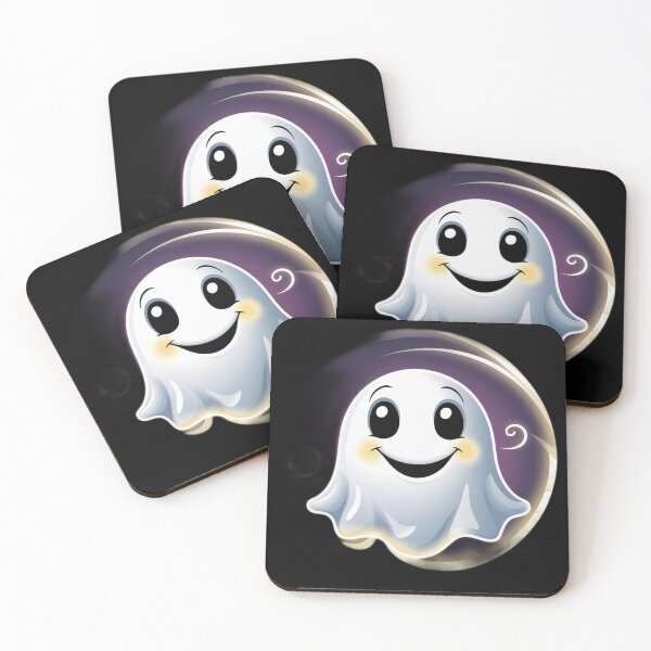 Item preview, Spooky Smiles Friendly Ghost Cute Halloween Shirt designed and sold by cirereyes.