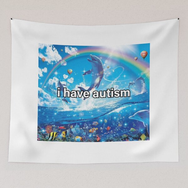 Item preview, Symphony Dolphin Meme designed and sold by sandza.