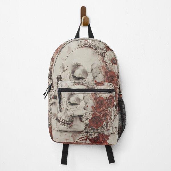 Item preview, Floral skull Calavera style designed and sold by LaylaOz.