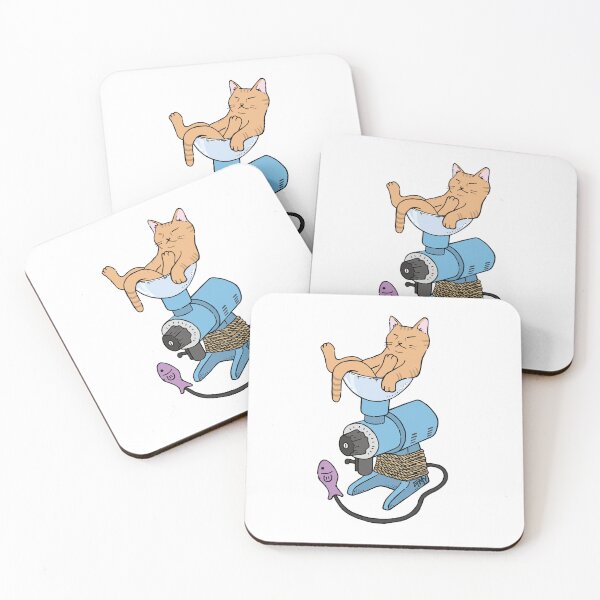 Item preview, Kitty sat in a EK43 hopper - Blue designed and sold by GMY.