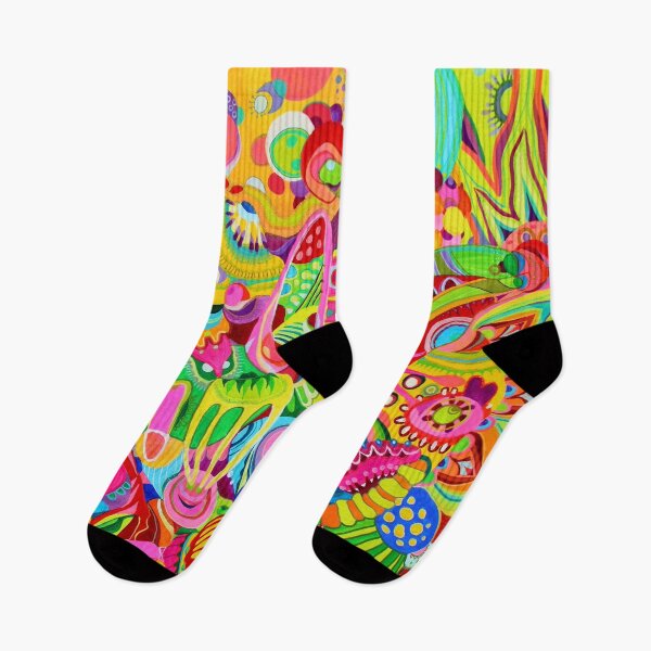 Item preview, 675. Vibrant Abstract Floral Explosion designed and sold by Veera Zukova.