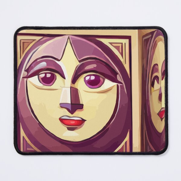 Item preview, cubist emoji designed and sold by Andre Faubert.